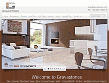 Tablet Screenshot of gravastones.com
